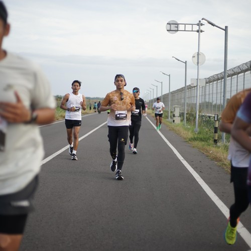 Race photo from KEDIRI HALF MARATHON 2026