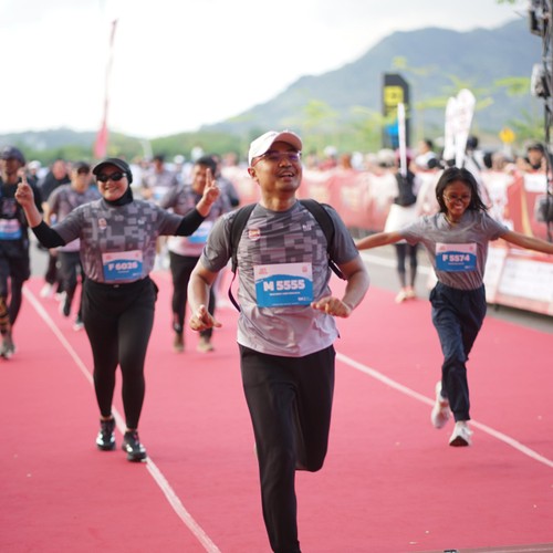 Race photo from KEDIRI HALF MARATHON 2026