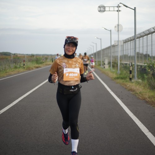 Race photo from KEDIRI HALF MARATHON 2026