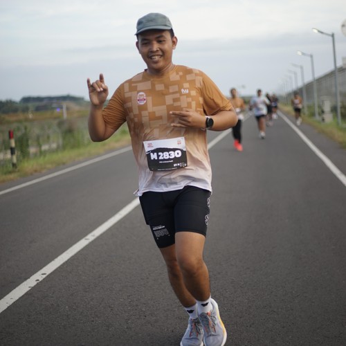 Race photo from KEDIRI HALF MARATHON 2026
