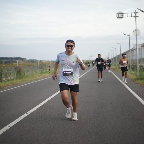 Race photo from KEDIRI HALF MARATHON 2026