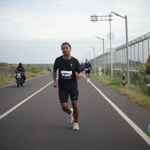 Race photo from KEDIRI HALF MARATHON 2026