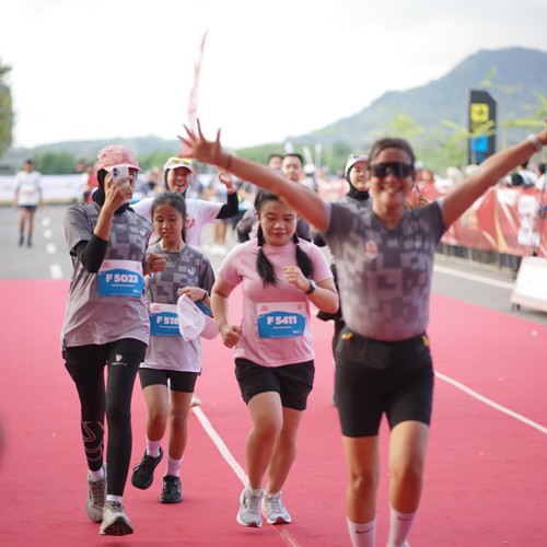 Race photo from KEDIRI HALF MARATHON 2026