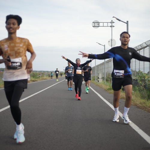 Race photo from KEDIRI HALF MARATHON 2026