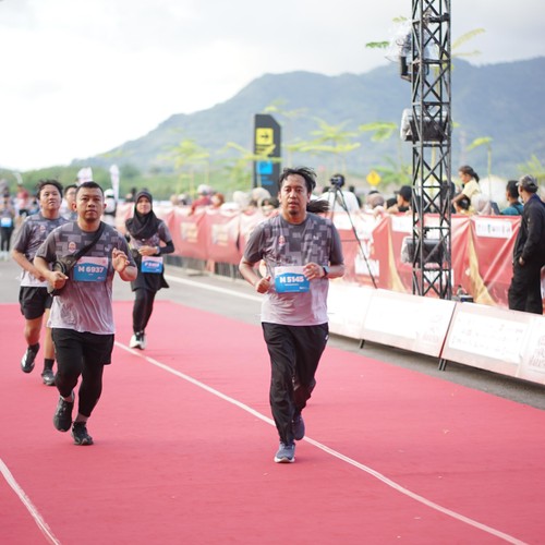 Race photo from KEDIRI HALF MARATHON 2026