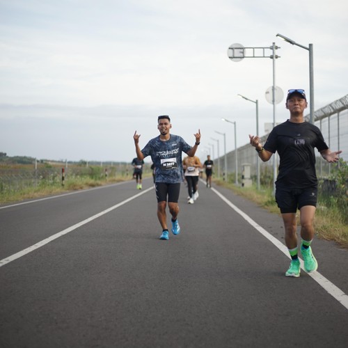 Race photo from KEDIRI HALF MARATHON 2026