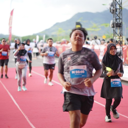 Race photo from KEDIRI HALF MARATHON 2026