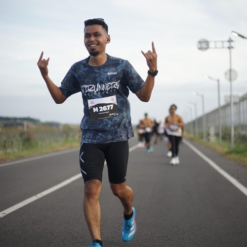 Race photo from KEDIRI HALF MARATHON 2026