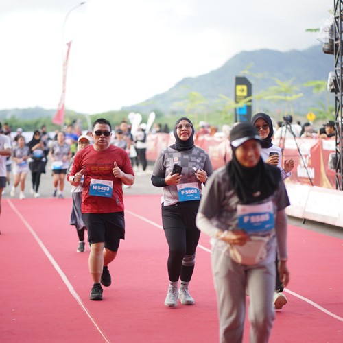Race photo from KEDIRI HALF MARATHON 2026