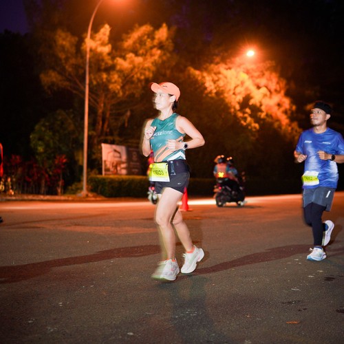Race photo from BOGORUN 2026