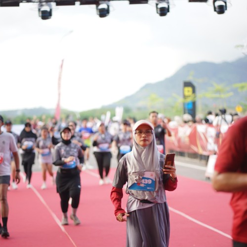 Race photo from KEDIRI HALF MARATHON 2026