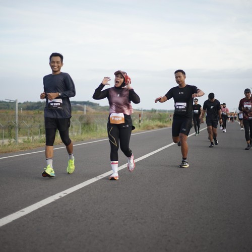 Race photo from KEDIRI HALF MARATHON 2026