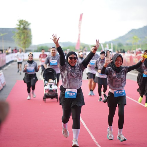 Race photo from KEDIRI HALF MARATHON 2026
