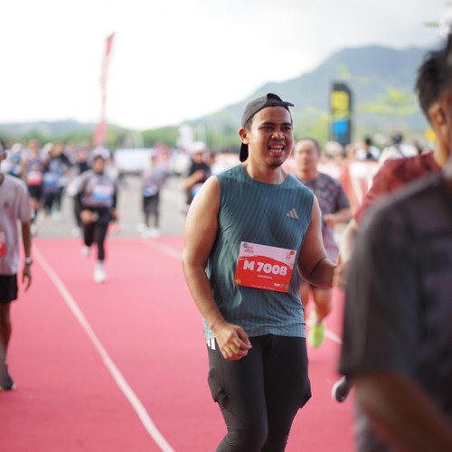 Race photo from KEDIRI HALF MARATHON 2026