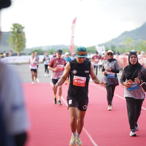 Race photo from KEDIRI HALF MARATHON 2026
