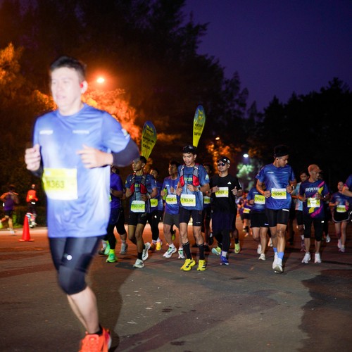 Race photo from BOGORUN 2026