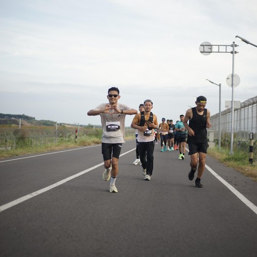 Race photo from KEDIRI HALF MARATHON 2026
