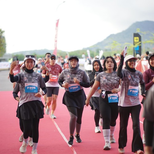 Race photo from KEDIRI HALF MARATHON 2026