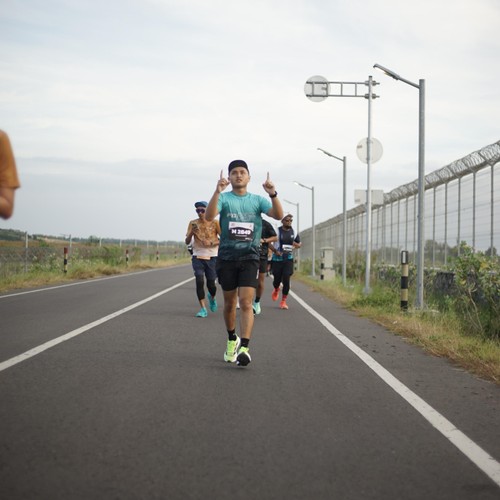 Race photo from KEDIRI HALF MARATHON 2026