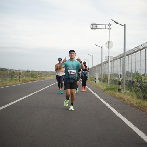 Race photo from KEDIRI HALF MARATHON 2026