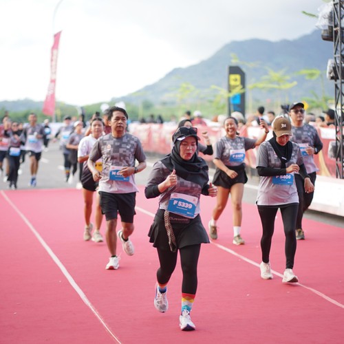 Race photo from KEDIRI HALF MARATHON 2026