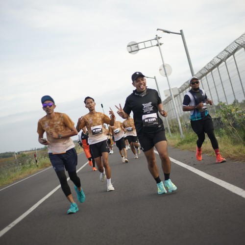 Race photo from KEDIRI HALF MARATHON 2026