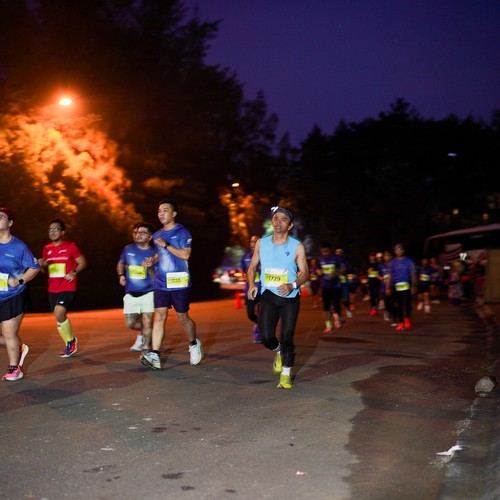 Race photo from BOGORUN 2026