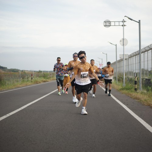 Race photo from KEDIRI HALF MARATHON 2026