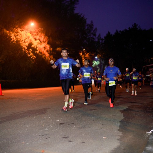 Race photo from BOGORUN 2026