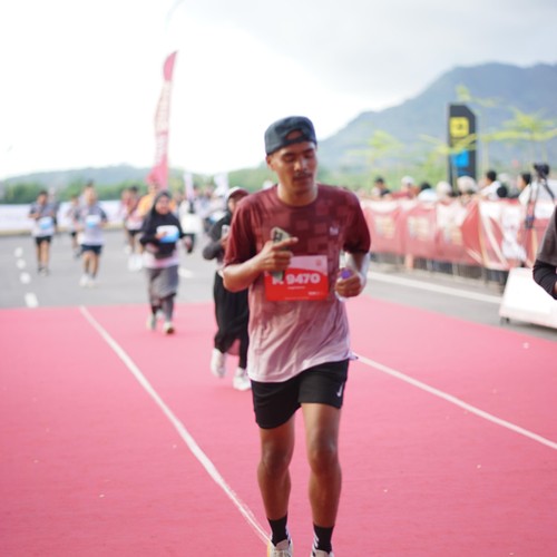 Race photo from KEDIRI HALF MARATHON 2026
