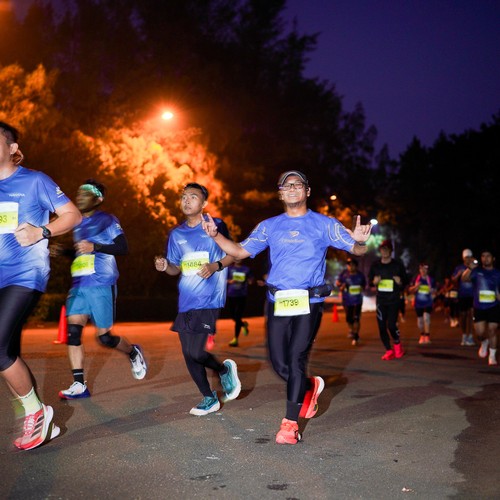 Race photo from BOGORUN 2026