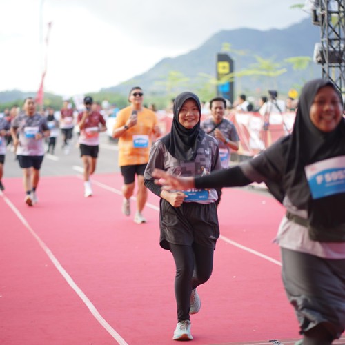 Race photo from KEDIRI HALF MARATHON 2026