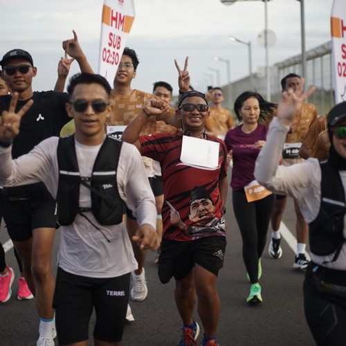 Race photo from KEDIRI HALF MARATHON 2026
