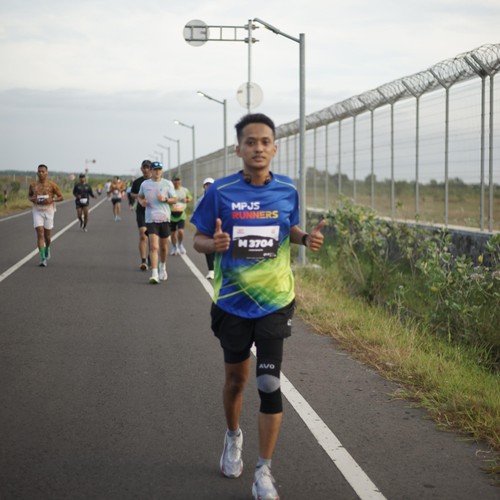 Race photo from KEDIRI HALF MARATHON 2026