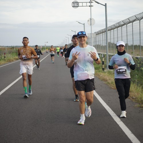 Race photo from KEDIRI HALF MARATHON 2026