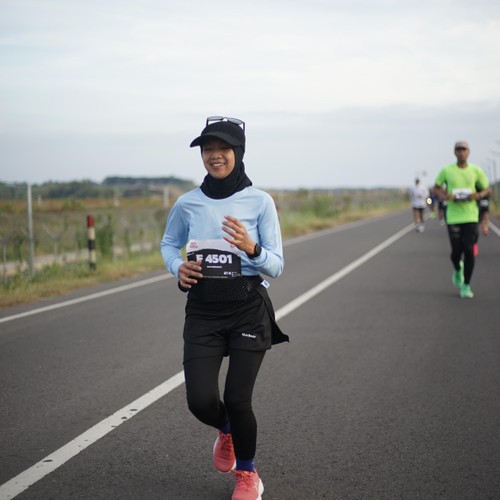Race photo from KEDIRI HALF MARATHON 2026