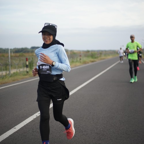 Race photo from KEDIRI HALF MARATHON 2026