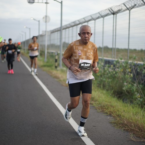 Race photo from KEDIRI HALF MARATHON 2026