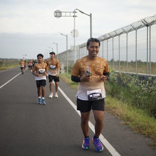 Race photo from KEDIRI HALF MARATHON 2026