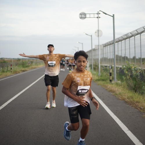 Race photo from KEDIRI HALF MARATHON 2026