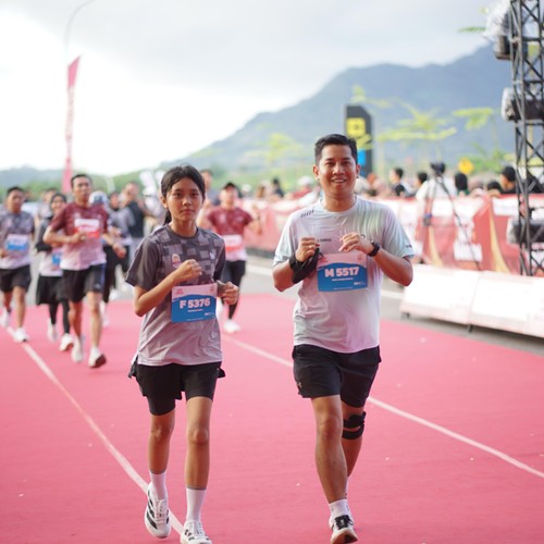 Race photo from KEDIRI HALF MARATHON 2026
