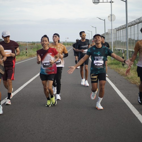 Race photo from KEDIRI HALF MARATHON 2026