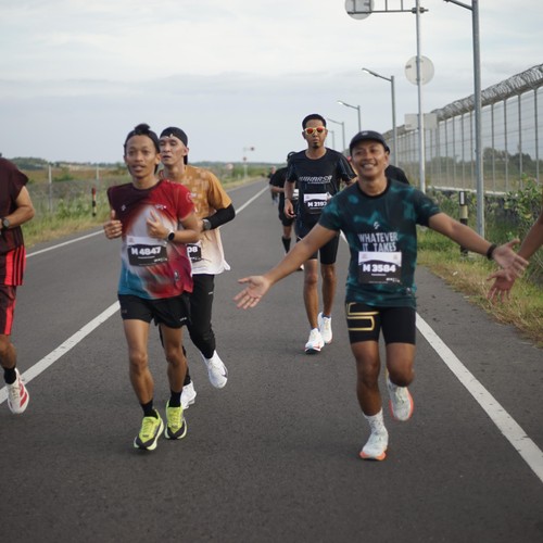 Race photo from KEDIRI HALF MARATHON 2026
