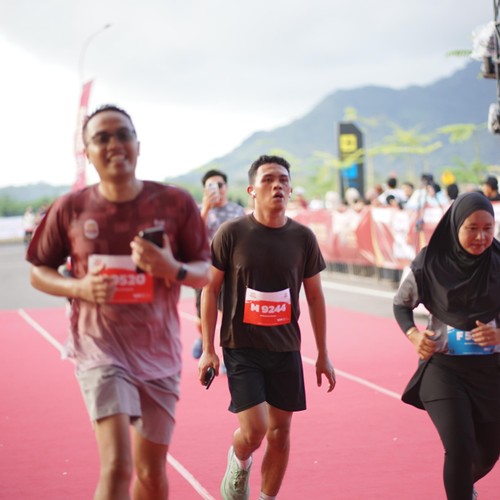 Race photo from KEDIRI HALF MARATHON 2026