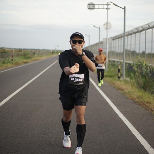 Race photo from KEDIRI HALF MARATHON 2026