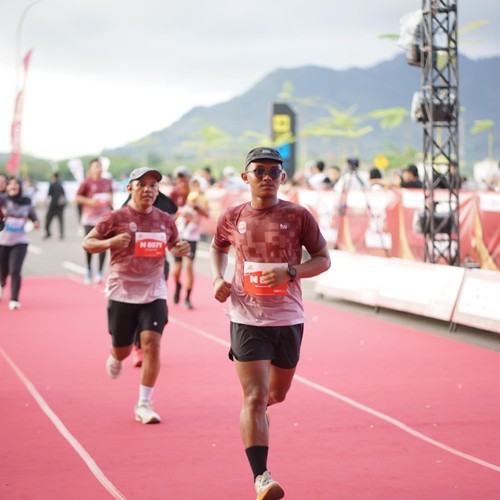 Race photo from KEDIRI HALF MARATHON 2026