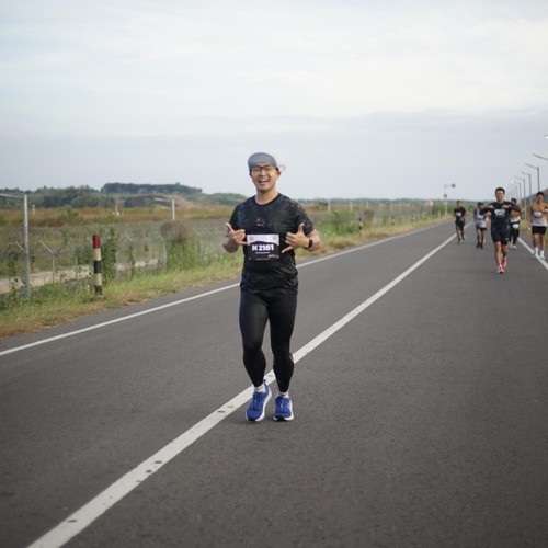 Race photo from KEDIRI HALF MARATHON 2026