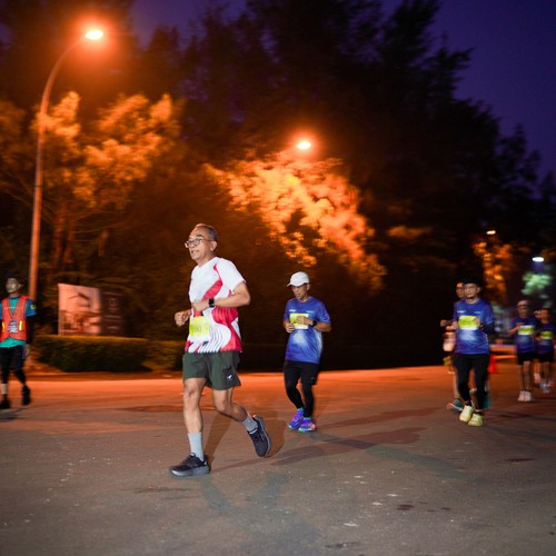 Race photo from BOGORUN 2026