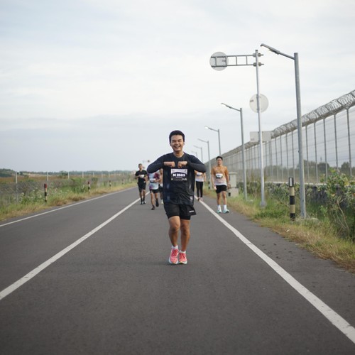 Race photo from KEDIRI HALF MARATHON 2026