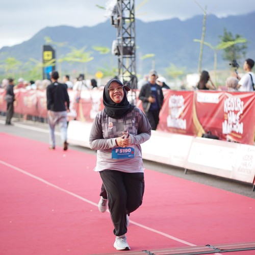 Race photo from KEDIRI HALF MARATHON 2026